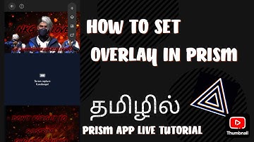 How To Use Prism Live Studio App in TAMIL #freefire #prism #videos #trending