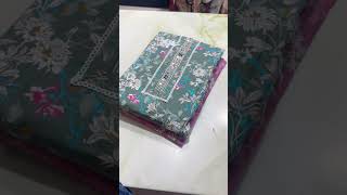 #unstitchedsuits #cottonsuits #womensuits #cottonsuitscollection #onlineshopping #onlinesuits
