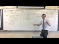 Trigonometric Solutions and Verifications