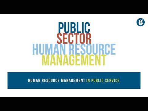 Public Sector Human Resource Management