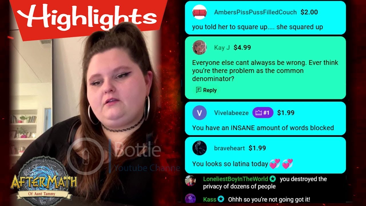 Amberlynn Reid RAGE Quits after 30 mins of Tammy questions & about her legs 🦵