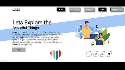 Pure CSS Animated Landing Page | COMING SOON