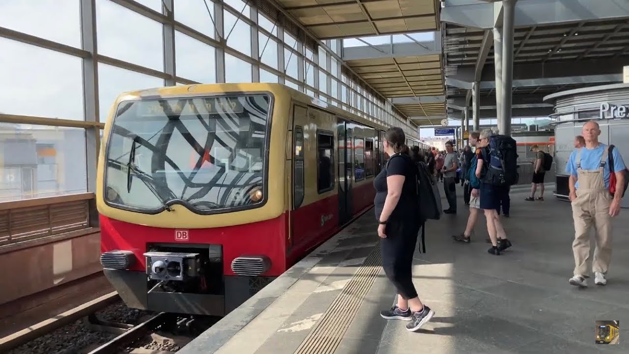 S-Bahn Berlin - Mitfahrt im BR481 Mod auf der S45 von Südkreuz nach Flughafen BER – Terminal 1-2