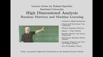 RM+ML: 20. Asymptotic Eigenvalue Distribution in the Random Feature Model