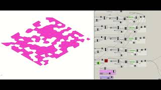 Grid structures with grasshopper in rhino   Voronoi grid
