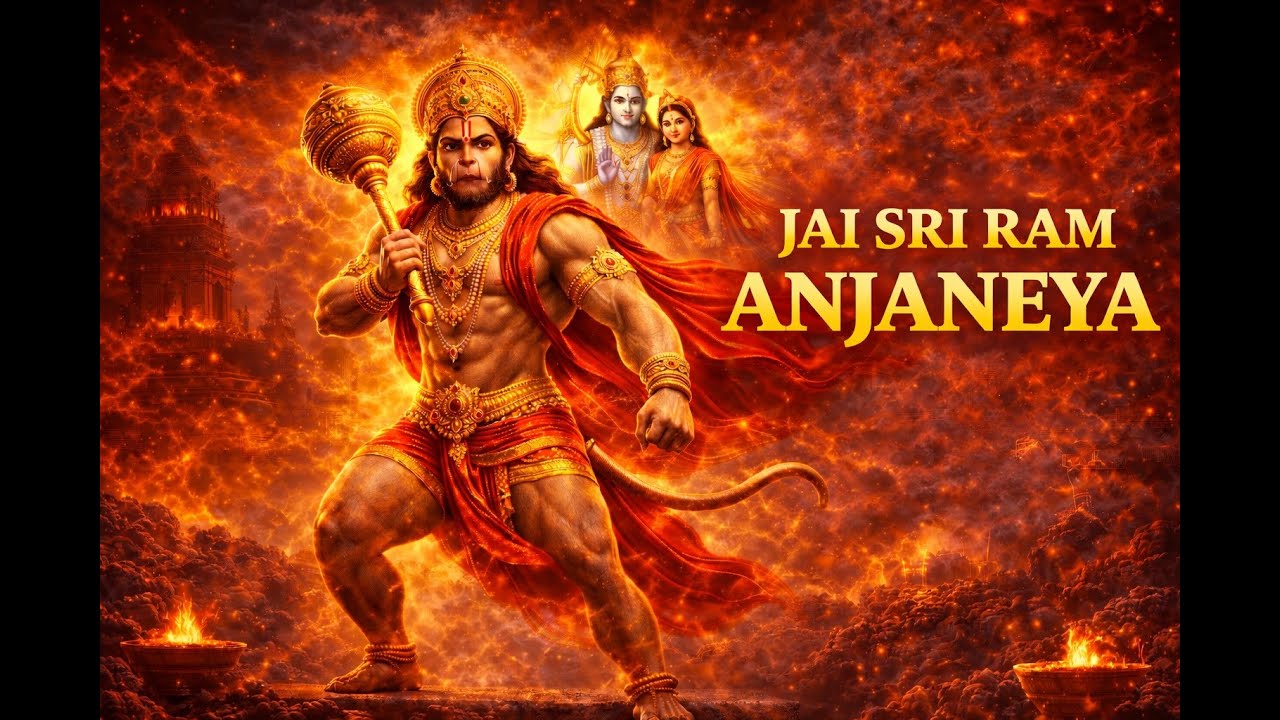 Jai Sri Ram | Veera Anjaneya Powerful Tamil Devotional Song | Hanuman Bhajan | Goosebumps