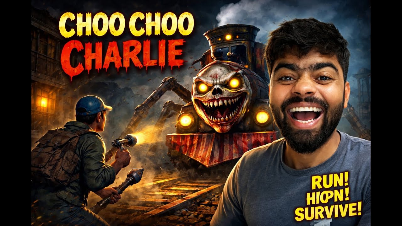आज खत्म करेंगे Choo Choo Charles 😈 Full Gameplay Live | Scary Train Boss Fight