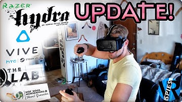 Razer Hydra SteamVR UPDATE (How-To) - Throw Things & More! | The Lab, HH&H
