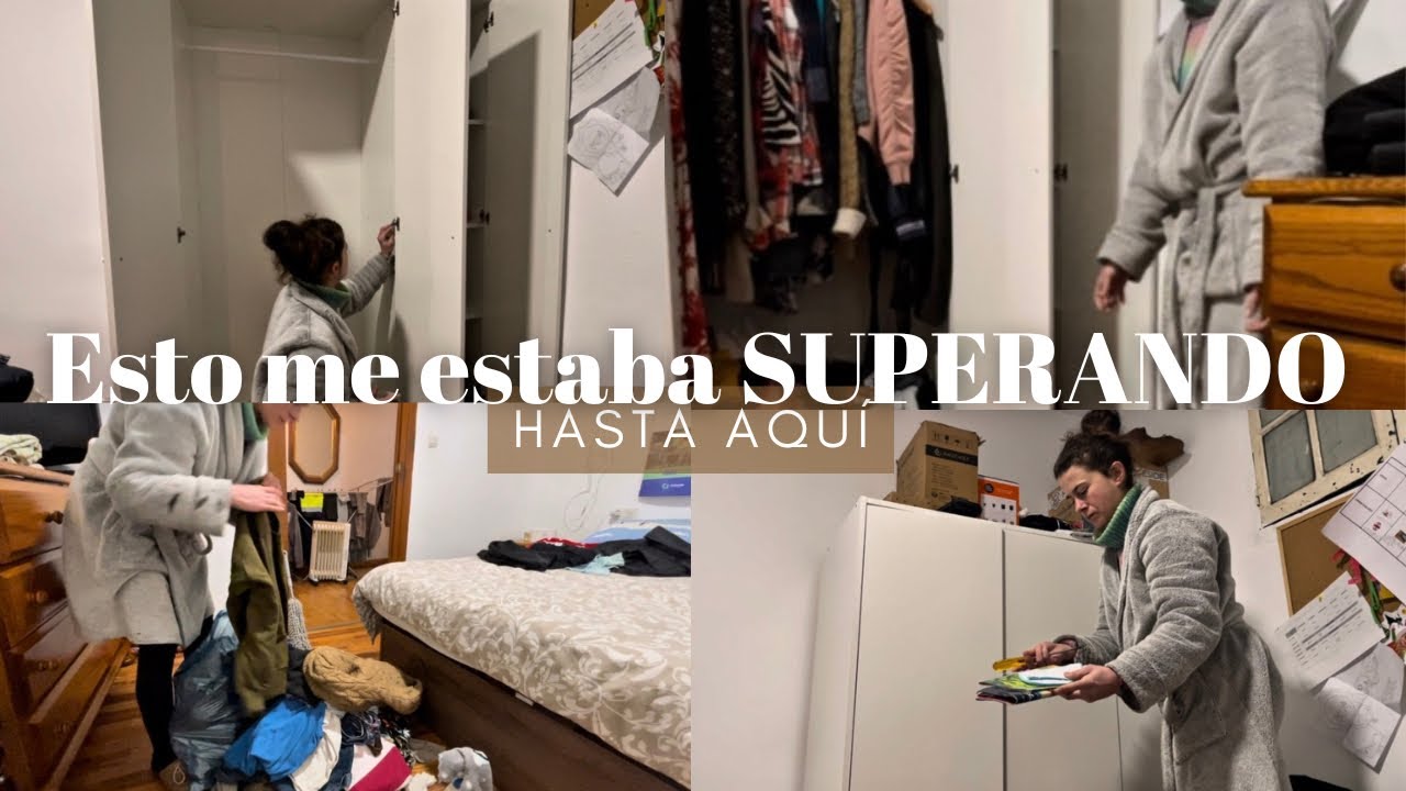 Vacié mi armario por salud mental: Motivación extrema para organizar