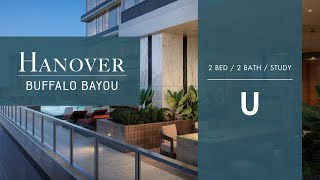 U Floor Plan: 2 Bed 2 Bath