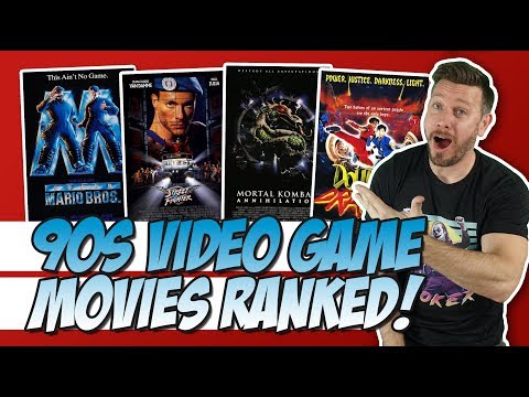 All Six 90s Video Game Movies Ranked!