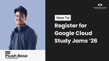 How to register for Google Cloud Study Jams 2026 | Google Cloud Study Jams & Cloud Arcade