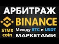 Binance Биржа - Как торговать между маркетами, АРБИТРАЖ НА БИРЖЕ БИНАНС