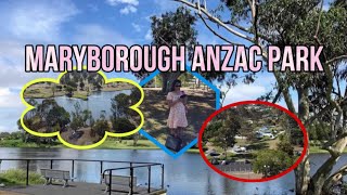MARYBOROUGH ANZAC PARK AND NET BALL PLACE || AERIAL VIEW #djimini2se #aerialvideo #dronevideo