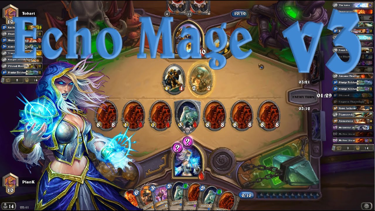 Hearthstone: Echo Mage Constructed v3