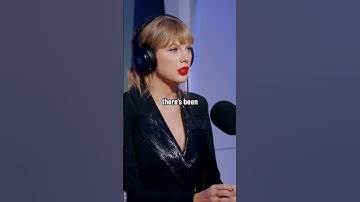 #taylorswift  talking about criticism in the music industry #swifties #interview  #shorts
