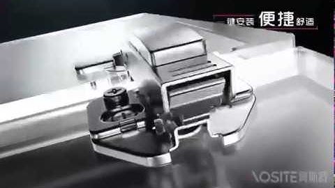 Clip-on 3D adjustable Hydraulic damping hinge (Two way) AQ868-09