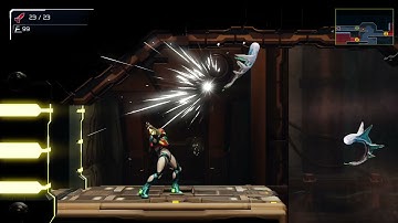 Metroid Dread - parry birds