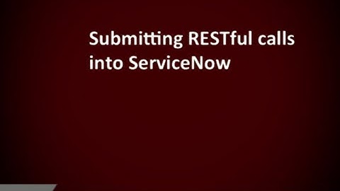 REST tool for ServiceNow APIs