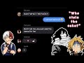 Who stole Kaminari’s cake?! (ft. Angry Kaminari and Nedzu) || BNHA Texting Story