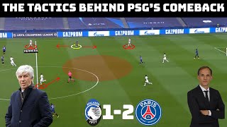 Tactical Analysis: PSG 2-1 Atalanta | How PSG Pulled Off The Comeback | Tuchel vs Gasperini Tactics|