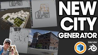 ICity - A NEW City Generator for Blender is Here!