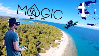 Magic FPV DRONE Flying 4K Greece (Halkidiki)