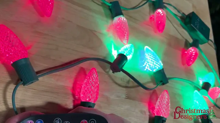 Pro Christmas C9 RGB Bulbs | Showcase of Animations and Effects