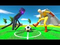 MONSTERS vs SUPER HEROES FOOTBALL TOURNAMENT - Animal Revolt Battle Simulator