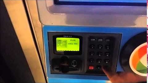 Cancelling Opal Card Top Up Point Machine Transaction