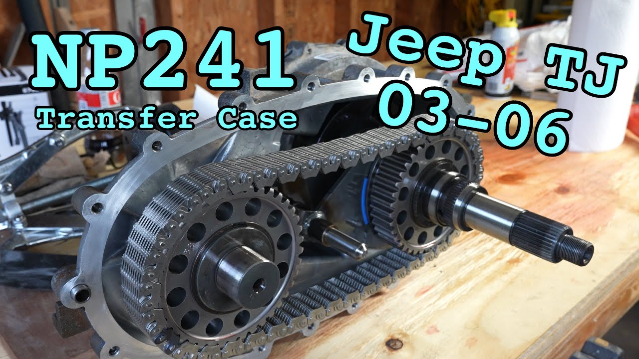 Jeep Rubicon NP241 Transfer Case Chain Installation - YouTube