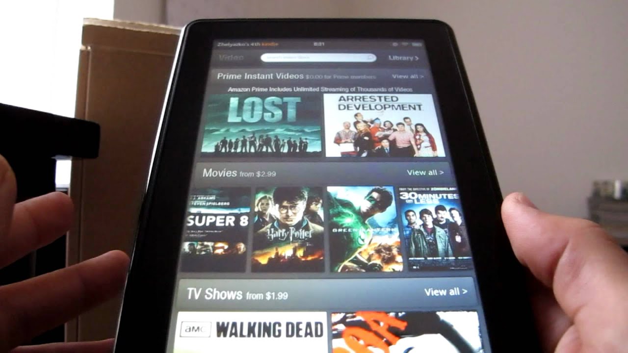 kindle fire review на български YouTube