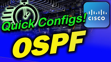 Cisco OSPF Configuration | OSPF Configuration in Packet Tracer