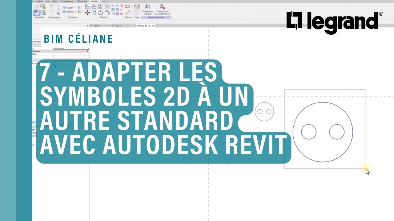 7 - Adapter les symboles 2D à un autre standard avec Autodesk Revit