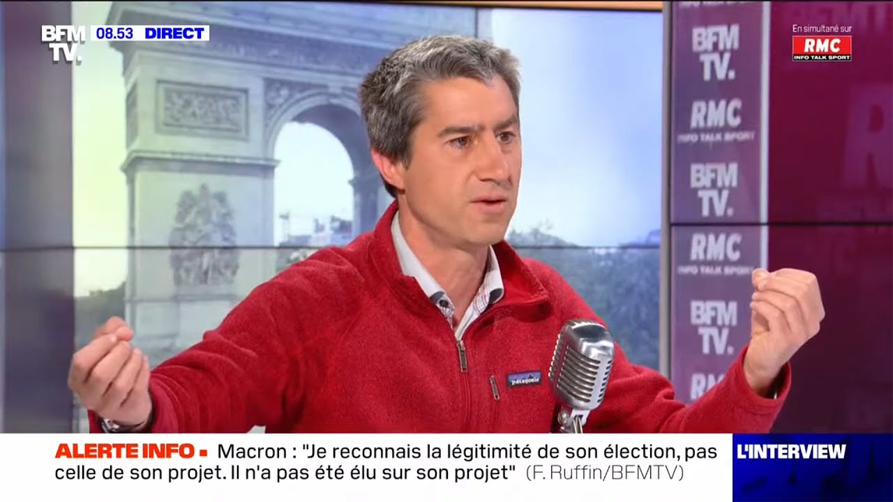 ⁣François Ruffin face à Apolline de Malherbe