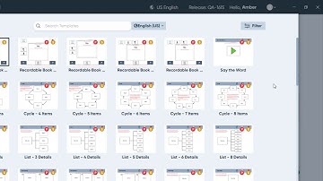 Create from Interactive and Performance Based Templates