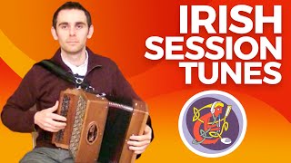 Irish Button Accordion Lesson: Cuts + The Ballydesmond Polka on WWW.OAIM.IE with Dáire Mulhern.