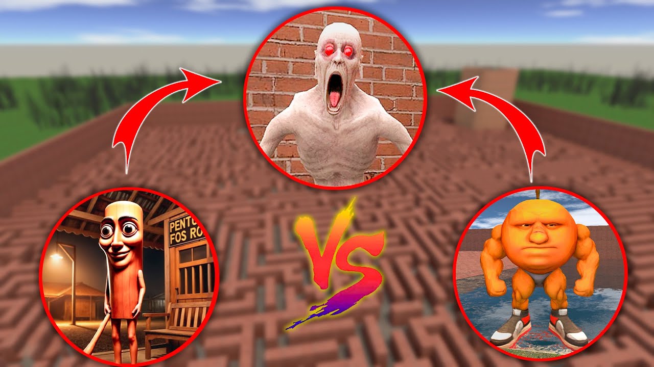 TUNG TUNG TUNG SAHUR vs SCP-096 In Garry's Mod