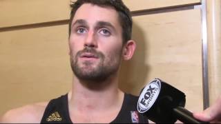Kevin Love & JR Smith Postgame Interview   Hawks vs Cavaliers   Nov 8, 2016   2016 17 NBA Season