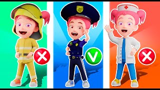 Brave Rescuers| Best Kids Songs and Nursery Rhymes