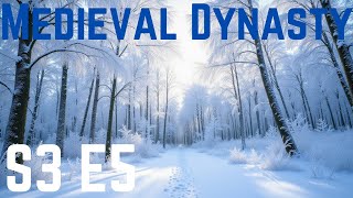 Medieval Dynasty S3 E5 - Our First Winter & Making Warm Clothes