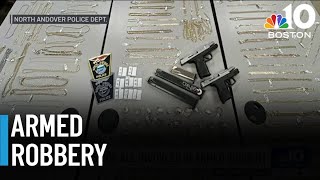 4 in custody, at least 1 at large after armed robbery, police chase