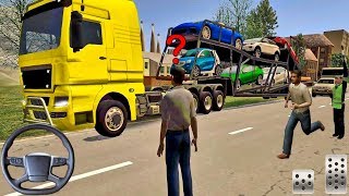 Euro Truck Driver 2018 #48 - Cars Transport! - Truck Games Android gameplay screenshot 5
