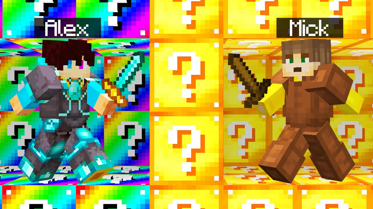 Valsspelen In Een Lucky Blok Oorlog Tegen Mick