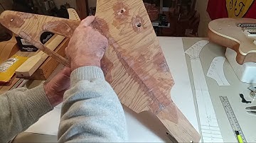 V2. How To Design Build A Custom Flying V Per 1959 Korina Specs Using Stewmac Templates