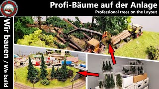 Modelleisenbahn H0 - Profi Bäume für unsere Anlage - ist es das Wert oder eine unnötige Ausgabe.