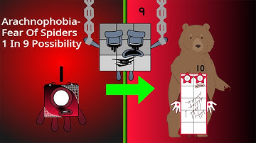 PhobiaBlocks Band (Ordered By Possibility) (Arachnophobia-Thantophobia) Units and Tens Preformance!