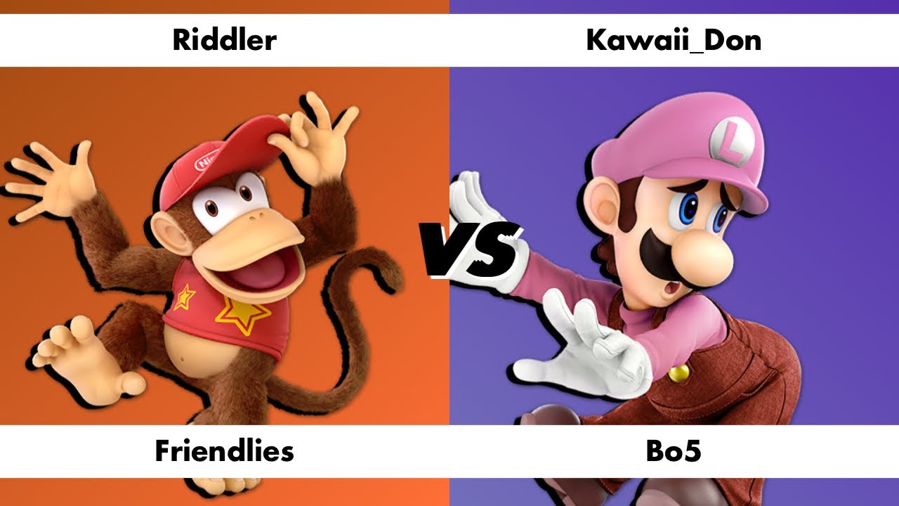 Kawaii Riddler Riddler (Kazuya/Luigi/Diddy) VS. Kawaii_Don (Luigi) - Bo5 Friendlies ...
