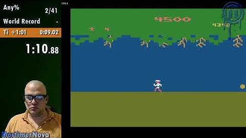 Jungle Hunt Atari 2600 speedrun [2:12.60]