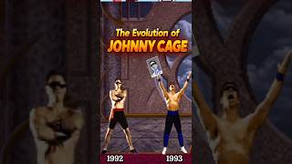 The Evolution of Johnny Cage In Mortal Kombat Games 1992-2023 #shorts